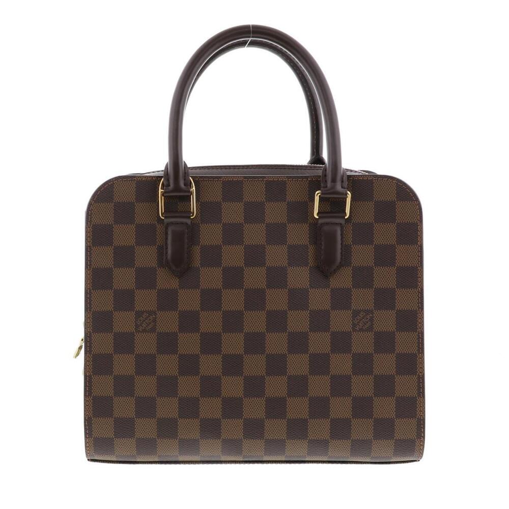 LOUIS VUITTON Triana Bag Handbag Damier Ebene Brown